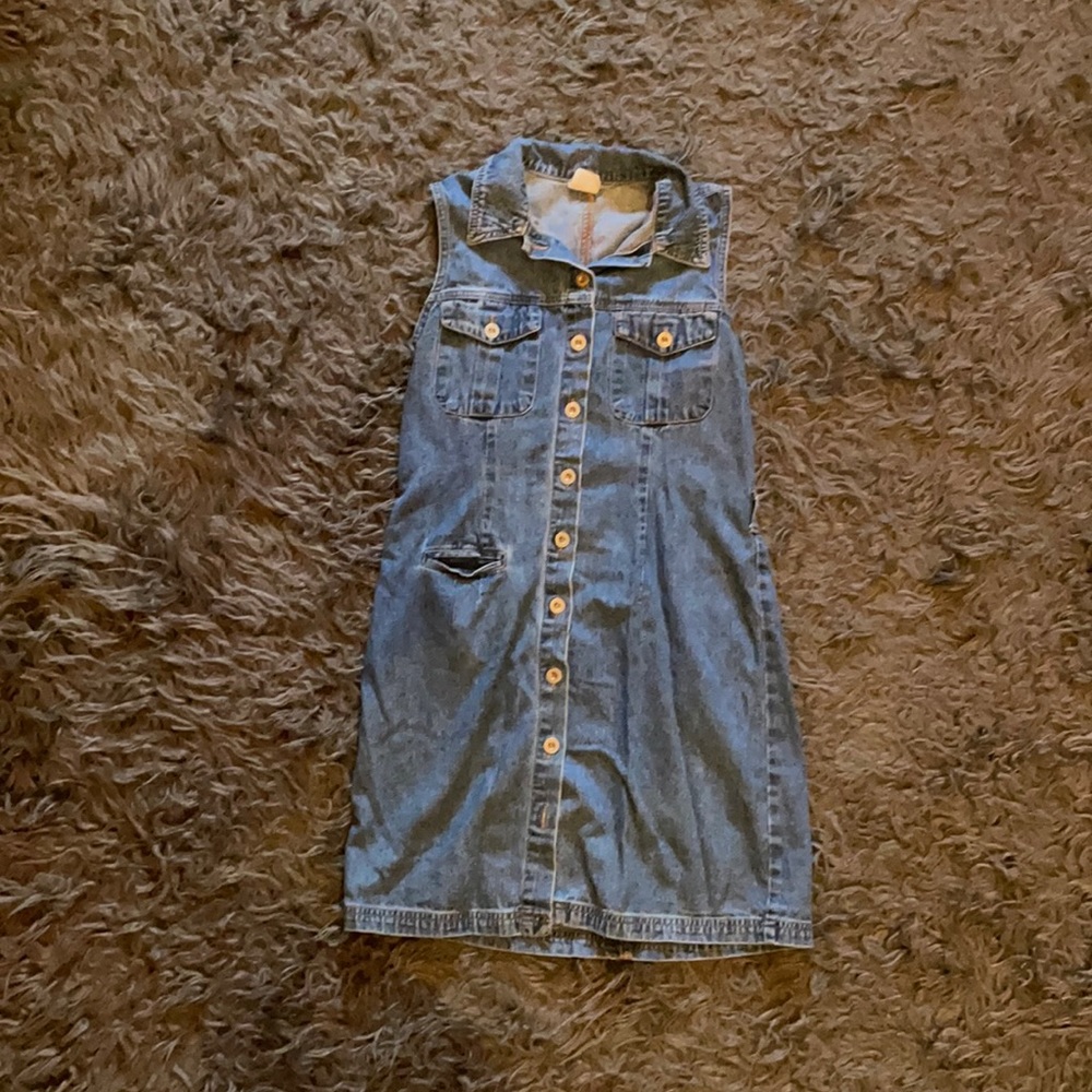 Denim Mini Dress